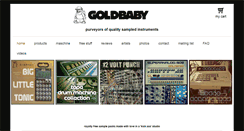 Desktop Screenshot of goldbaby.co.nz